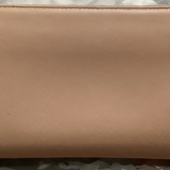 Prada Saffiano Leather Bow Long Zip Wallet - Picture 6 of 14